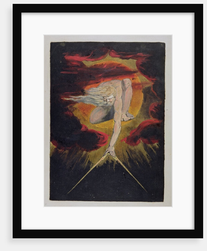 Frontispiece from 'Europe. A Prophecy', 1794 by William Blake