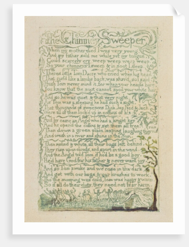 The Chimney Sweeper by William Blake