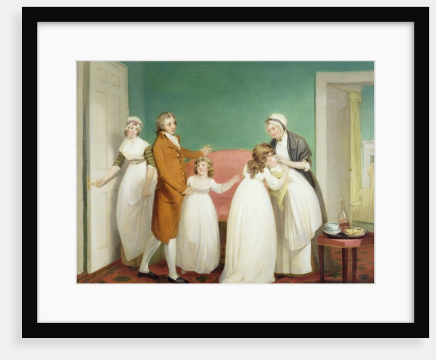 Birth of the Heir, c.1799 see also 145617 by William Redmore Bigg