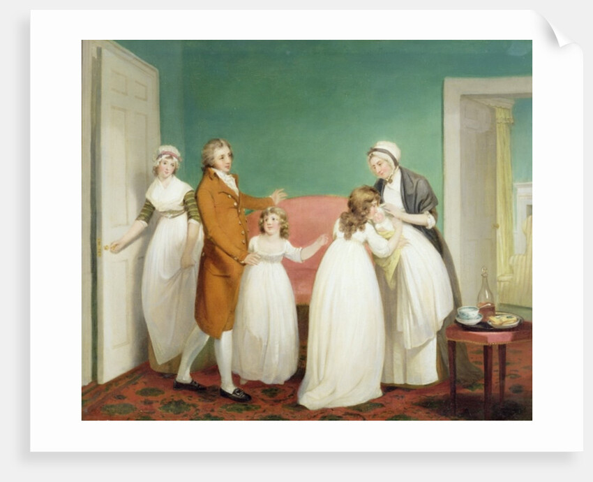 Birth of the Heir, c.1799 see also 145617 by William Redmore Bigg