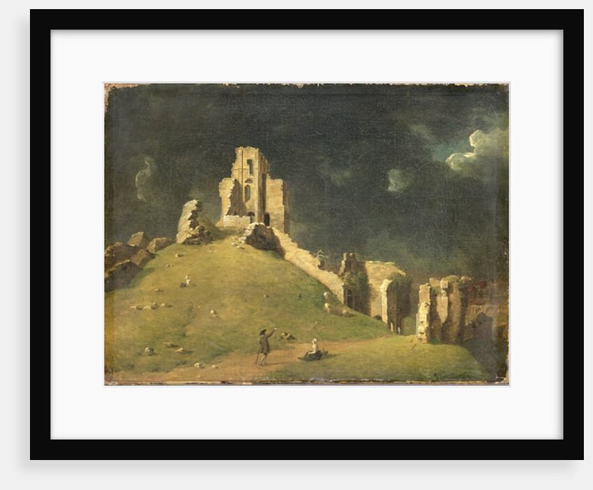 Corfe Castle, Dorset, 1764 by John Inigo Richards