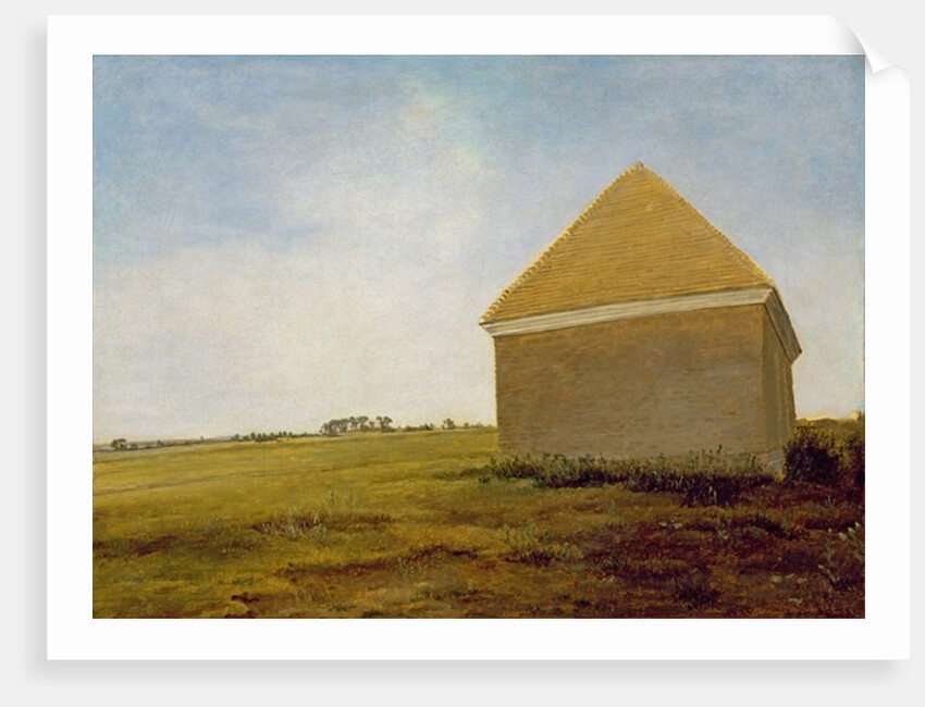 Newmarket Heath, with a Rubbing-Down House, c.1765 by George Stubbs