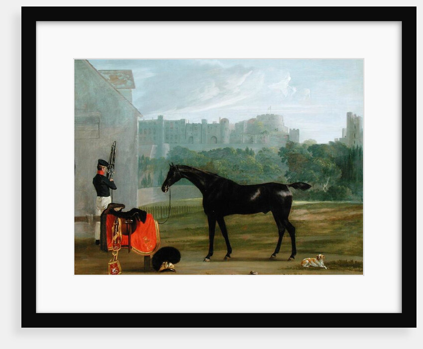 Outside the Guard House at Windsor by Edmund Bristow