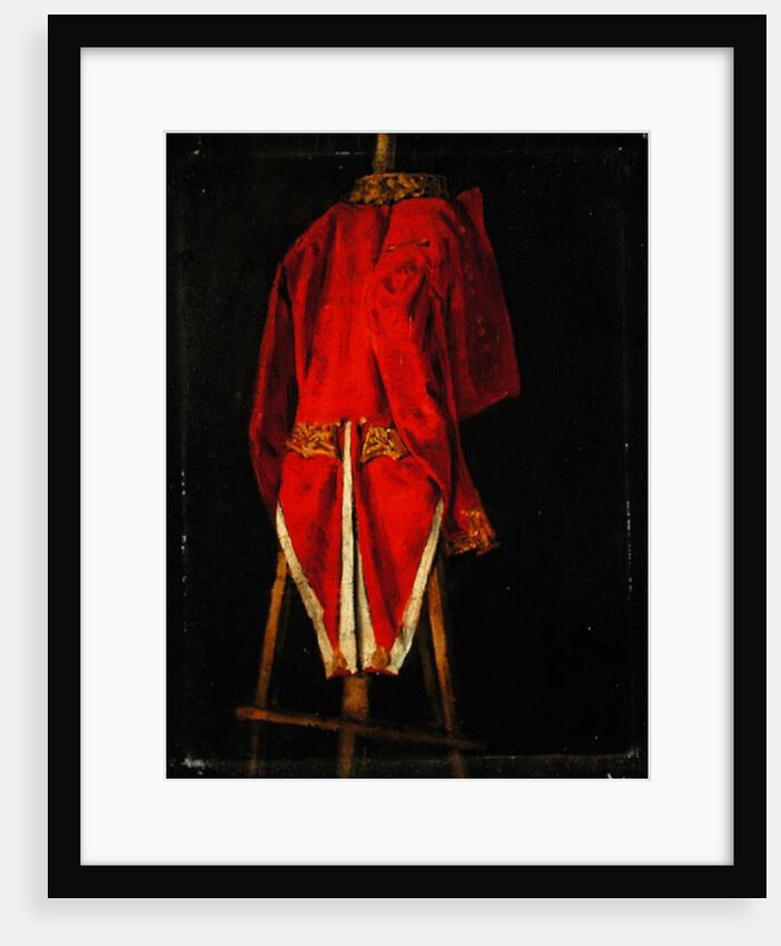 Study of a Coat belonging to John Fane 11th Earl of Westmorland by Joseph Edgar Boehm
