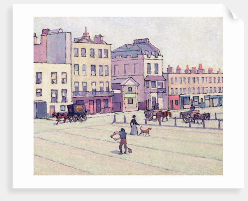 The Weigh House, Cumberland Market, c.1914 by Robert Polhill Bevan