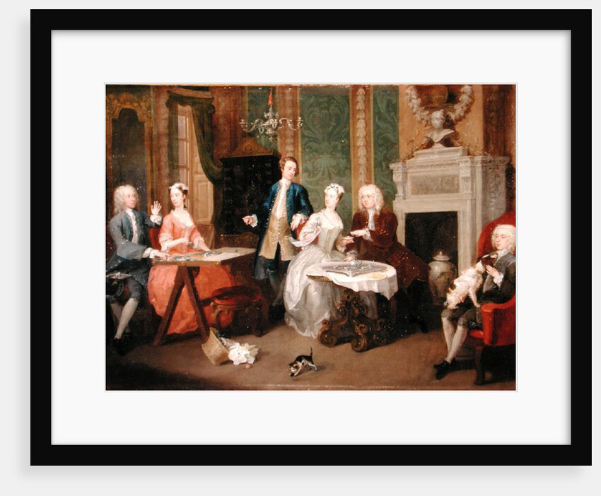 Portrait of a Family, 1730s by William Hogarth