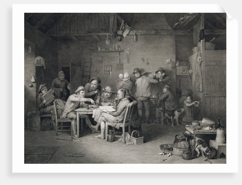The Village Politicians by David Wilkie (after)