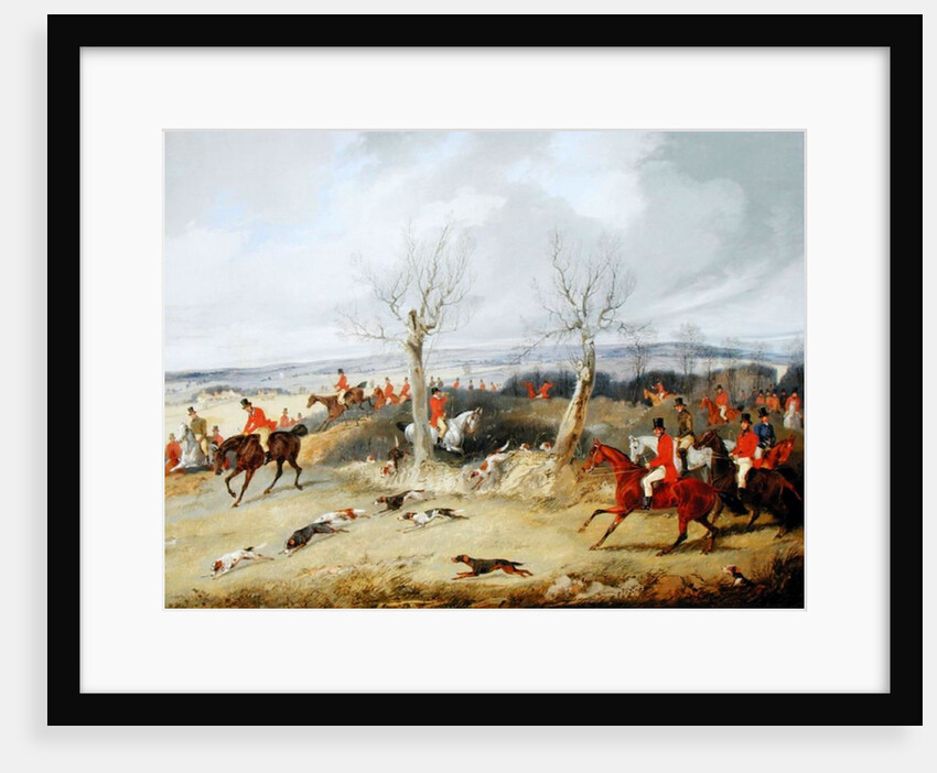 Hunting Scene, In Full Cry by Henry Thomas Alken