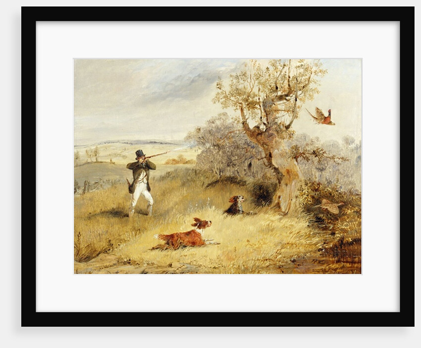 Pheasant Shooting by Henry Thomas Alken