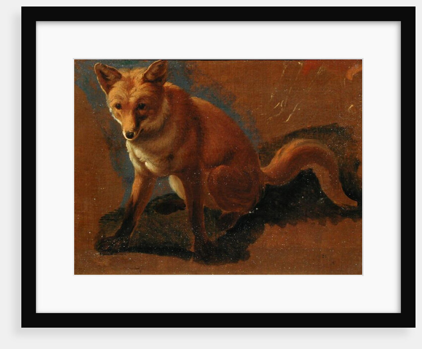 Study of a Fox by Jacques-Laurent Agasse