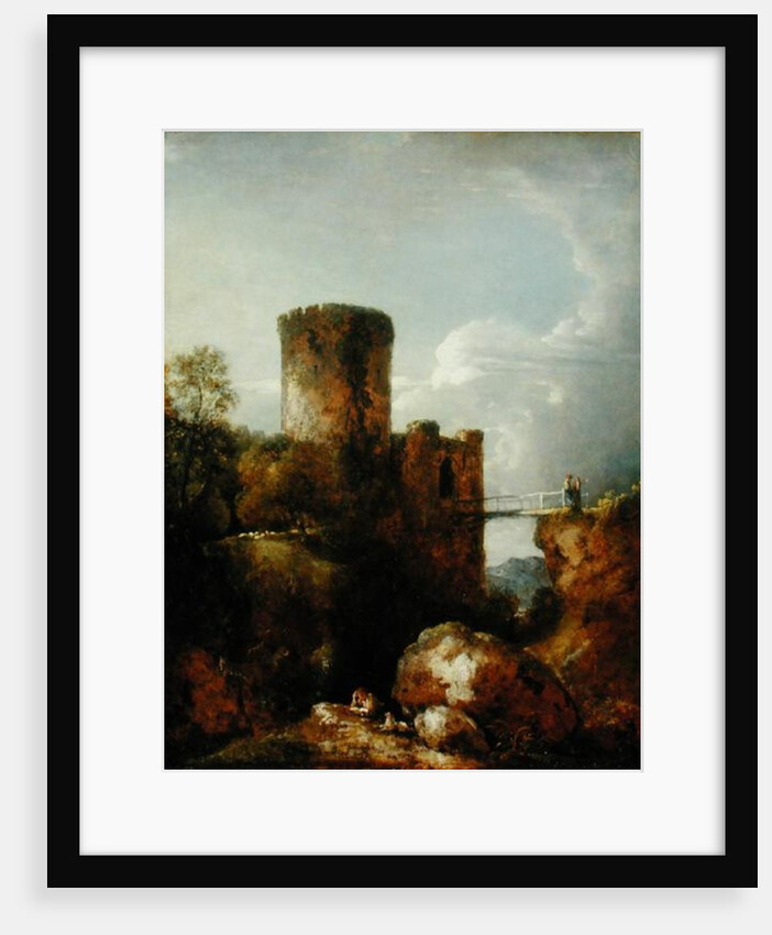 Conway Castle, 1809 by George Howland Beaumont