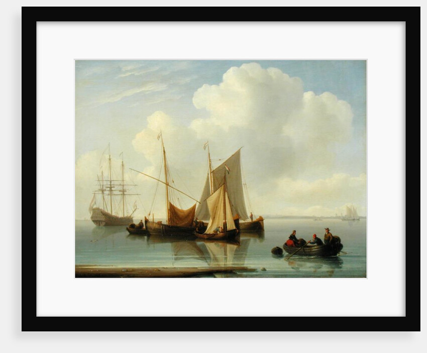 Dutch Sailing Vessels, 1814 by William Anderson