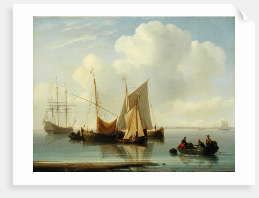 Dutch Sailing Vessels, 1814 by William Anderson