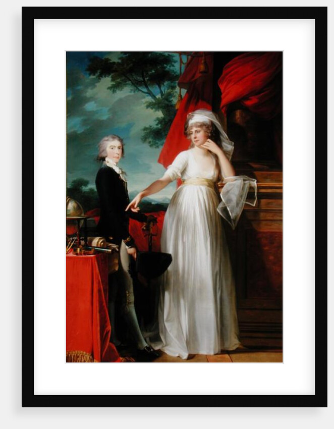 Margaret Callender and her son James Kearney, 1795 by Jean Laurent Mosnier