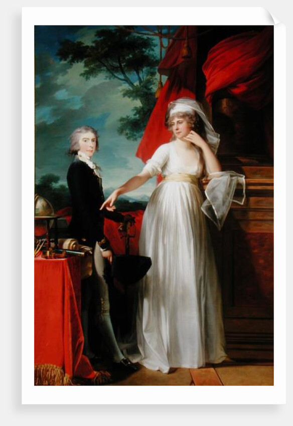 Margaret Callender and her son James Kearney, 1795 by Jean Laurent Mosnier