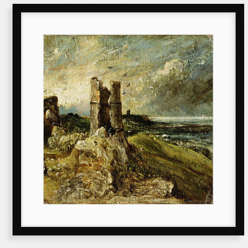 Sketch of Hadleigh Castle by John Constable