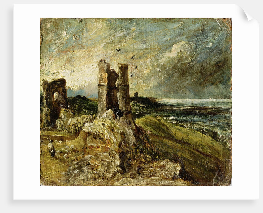 Sketch of Hadleigh Castle by John Constable
