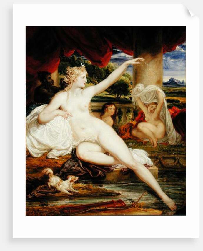 Diana at the Bath, 1830 by James Ward