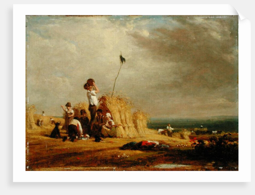 Mid-day Rest, Harvest by William Frederick Witherington
