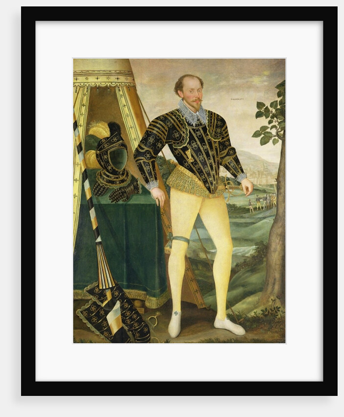Sir William Drury, of Hawstead, Suffolk, 1587 by English School