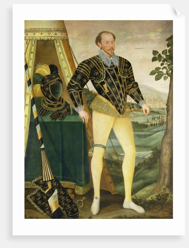 Sir William Drury, of Hawstead, Suffolk, 1587 by English School