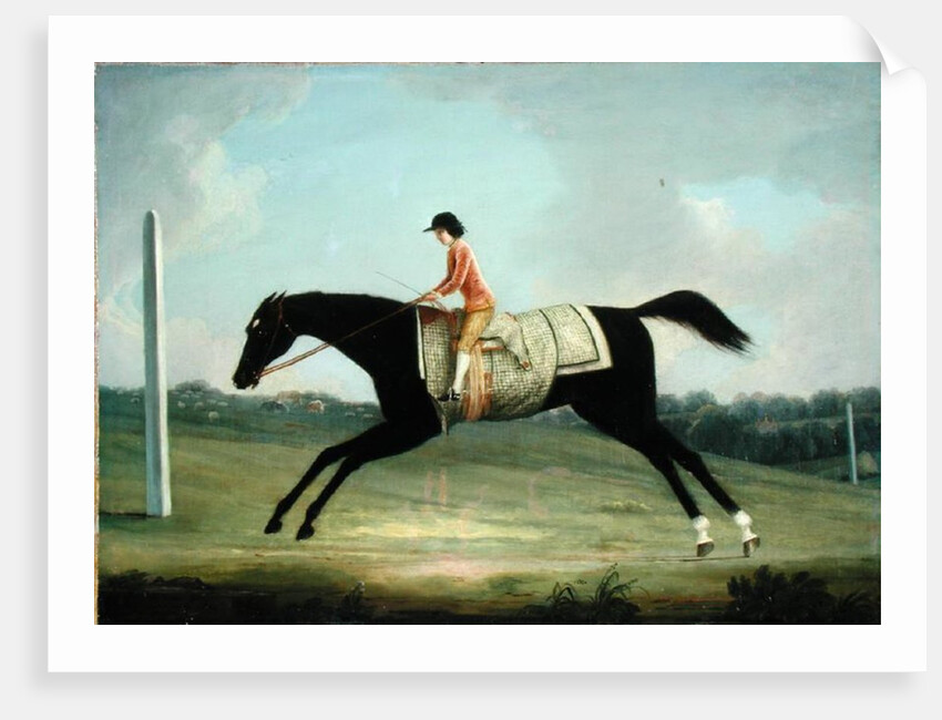 Borlase Cokayne as a Boy riding Sultana, 1751 by Thomas Smith of Derby