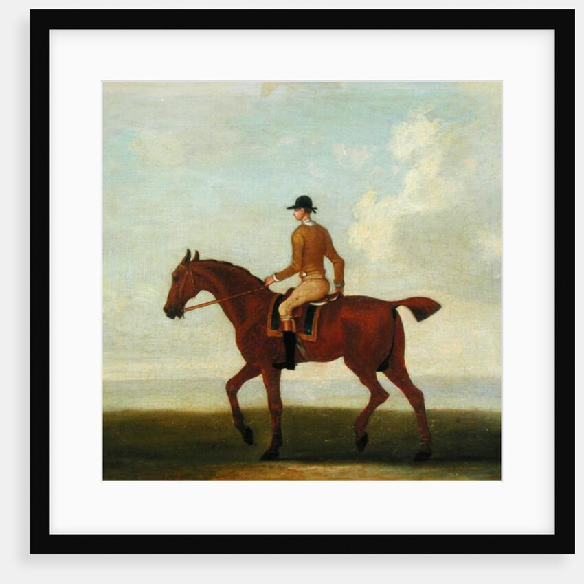 A Chestnut Racehorse with Jockey Up, c.1730 by James Seymour