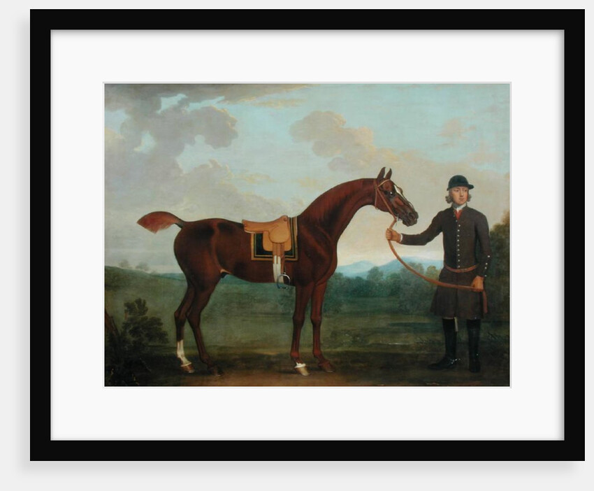 Old Fox held by a Groom by James Seymour