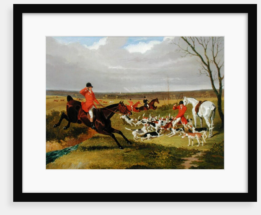 The Suffolk Hunt - The Death by John Frederick Herring Snr