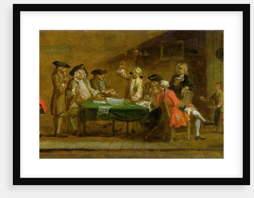 Figures in a Tavern or Coffee House, 1720s by William Hogarth