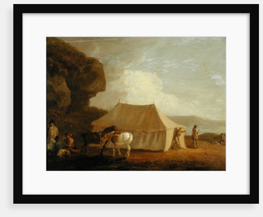 The Shooting Party by Julius Caesar Ibbetson