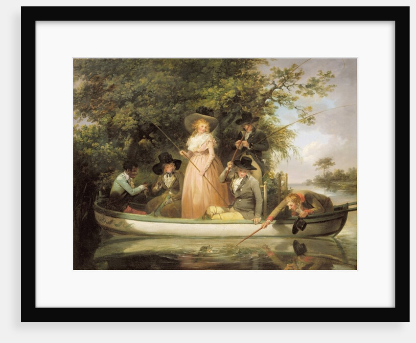 A Party Angling by George Morland