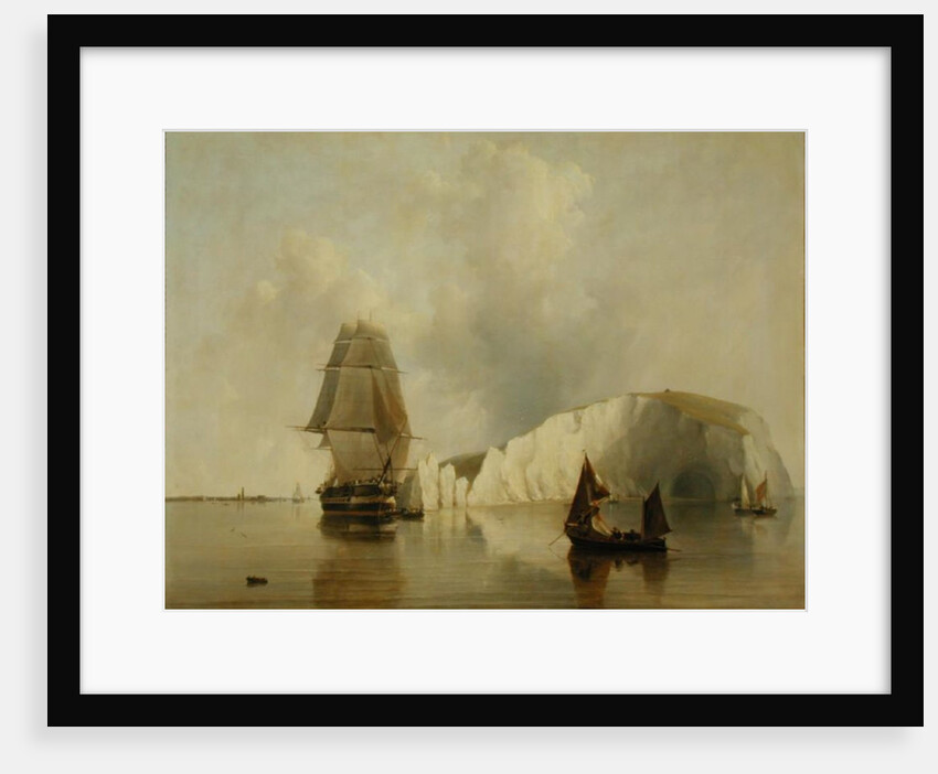 Off the Needles, Isle of Wight by Edward William Cooke