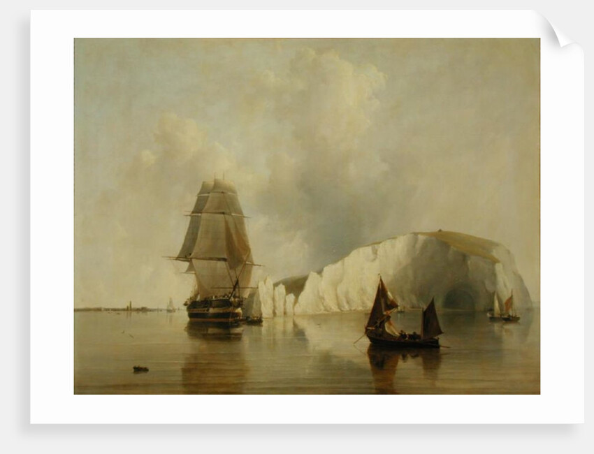 Off the Needles, Isle of Wight by Edward William Cooke