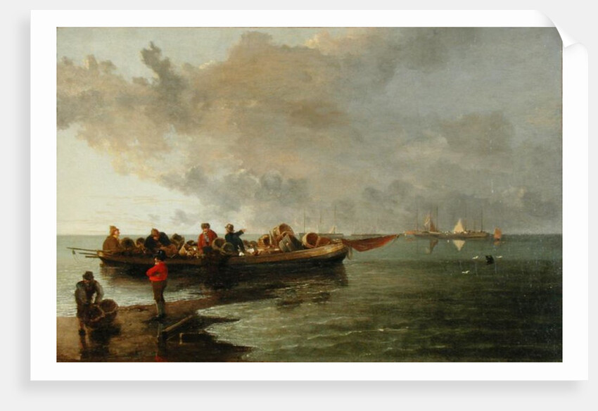 A Barge with a Wounded Soldier by John Crome