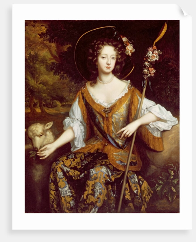 Elizabeth Jones, Countess of Kildare, c.1684 by William Wissing or Wissmig