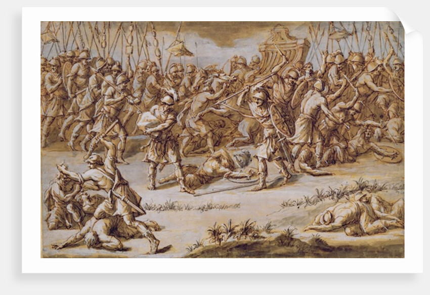 Illustration to 'The Iliad', 1760s by John Michael Rysbrack