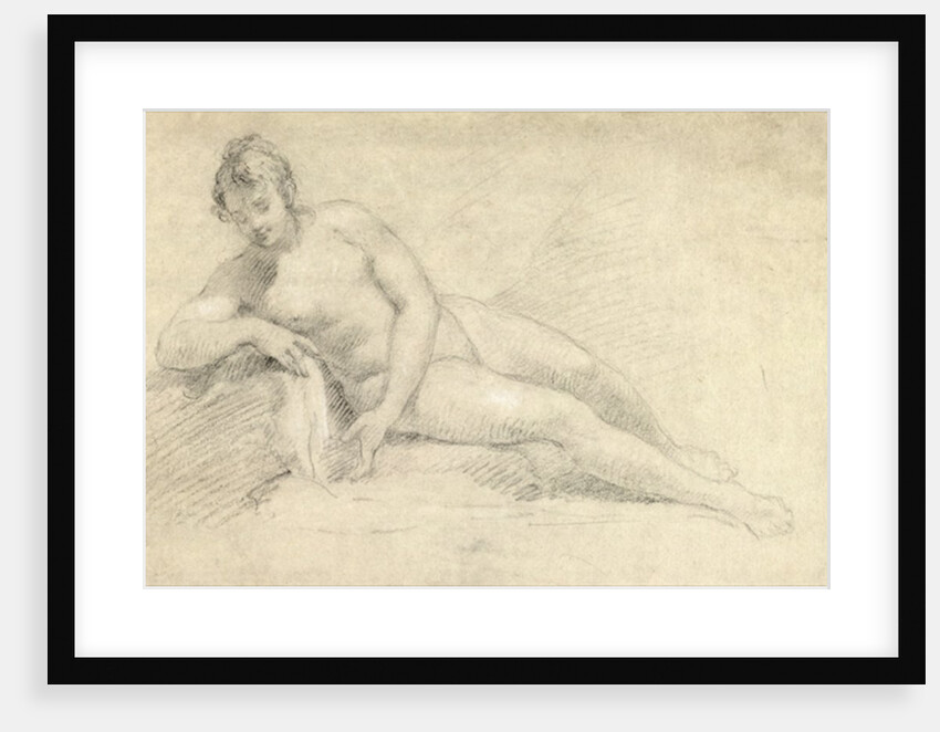 Study of a Female Nude by William Hogarth