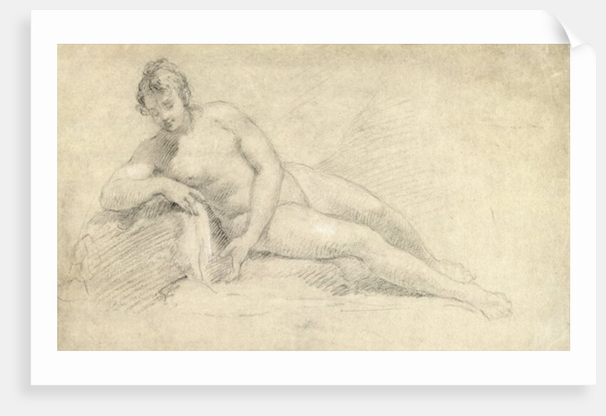 Study of a Female Nude by William Hogarth