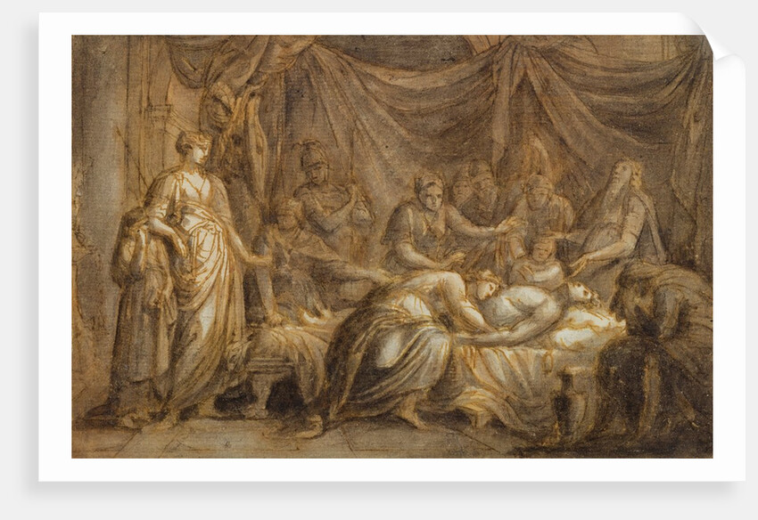 Andromache Mourning the Death of Hector, 1760-63 by Gavin Hamilton