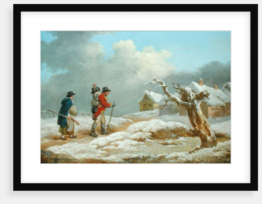 A Soldier's Return by George Morland