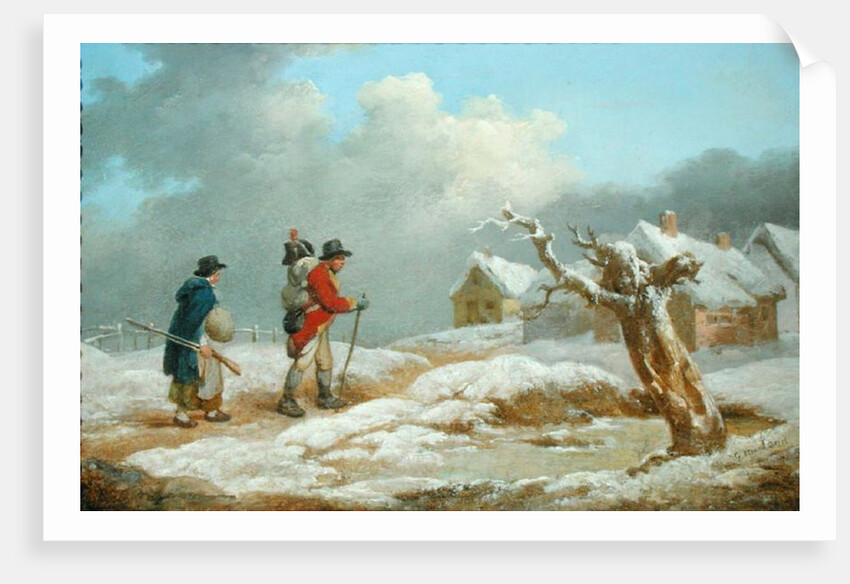 A Soldier's Return by George Morland