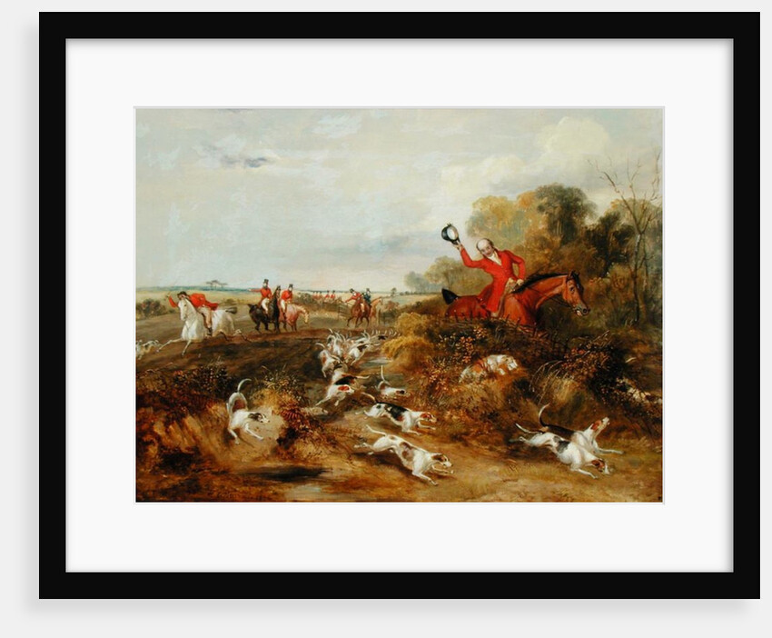 Capping on Hounds, Bachelor's Hall, 1836 by Francis Calcraft Turner