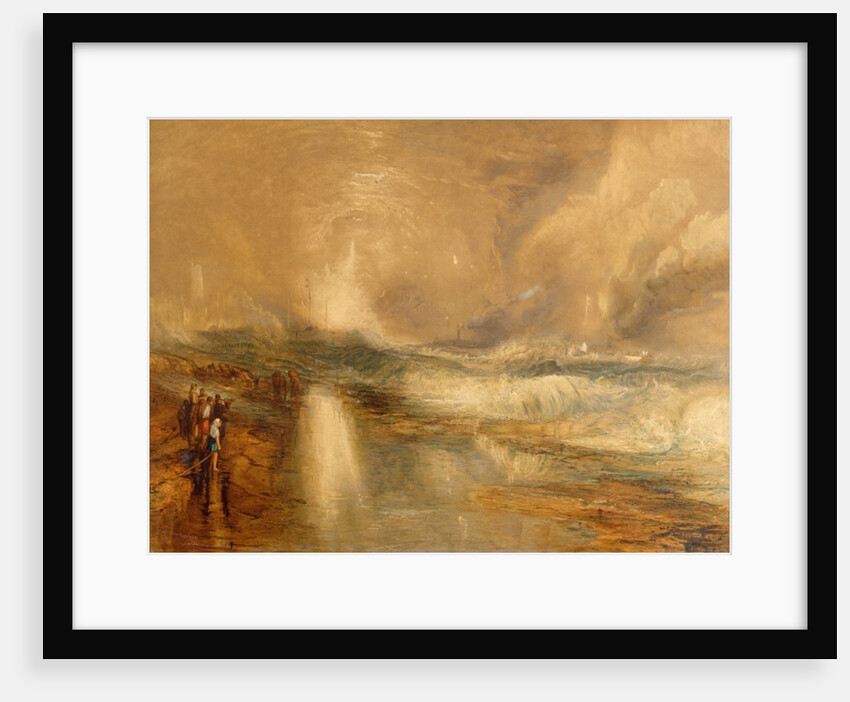 Rockets and Blue Lights, 1855 by Joseph Mallord William Turner