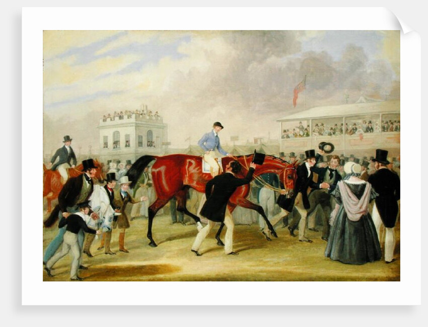The Derby Pets: The Winner, 1842 by James Pollard