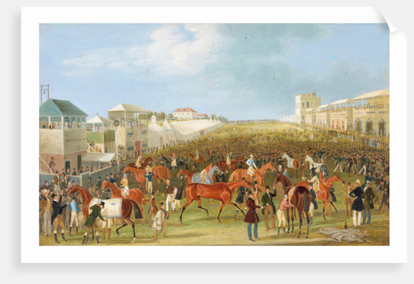 Epsom Races: The Race Over by James Pollard