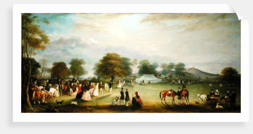Archery Meeting in Bradgate Park, Leicestershire, 1850 by John E. Ferneley