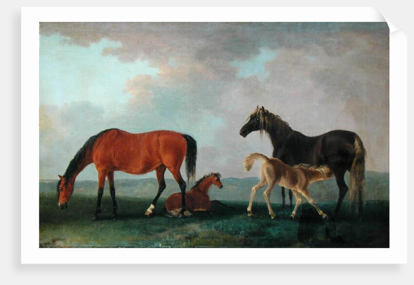 Mares and Foals by Sawrey Gilpin