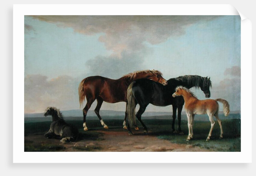 Mares and Foals by Sawrey Gilpin