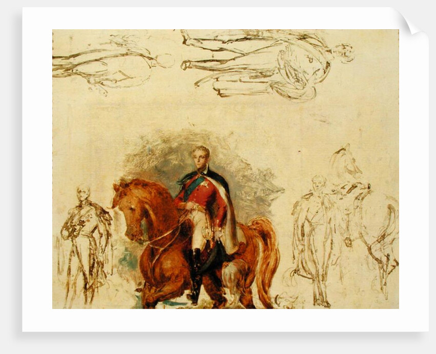 Studies for the Duke of Wellington by George Hayter